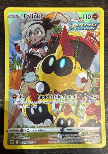 Pokémon TCG Sword&Shield Astrial Radiance Falinks TG07/TG30 Trainer Gallery Holo