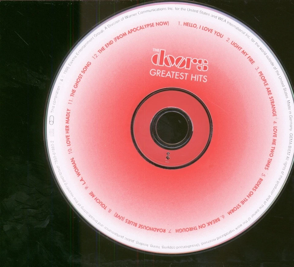 Doors Greatest Hits CD Europa Elektra 1995 7559618602 - Bild 3 von 3
