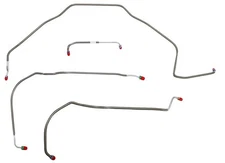 JEGS 13048 Front Brake Line Set for Select 1971-1972 Chevy Chevelle, El Camino,