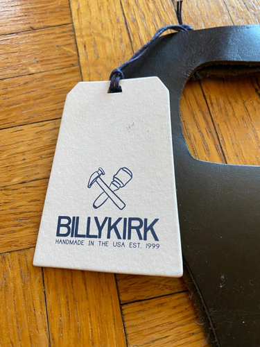 Borsa vino Billykirk NYC X Solo Vino fatta a mano in pelle nera bottiglia singola nuova - Foto 3 di 12