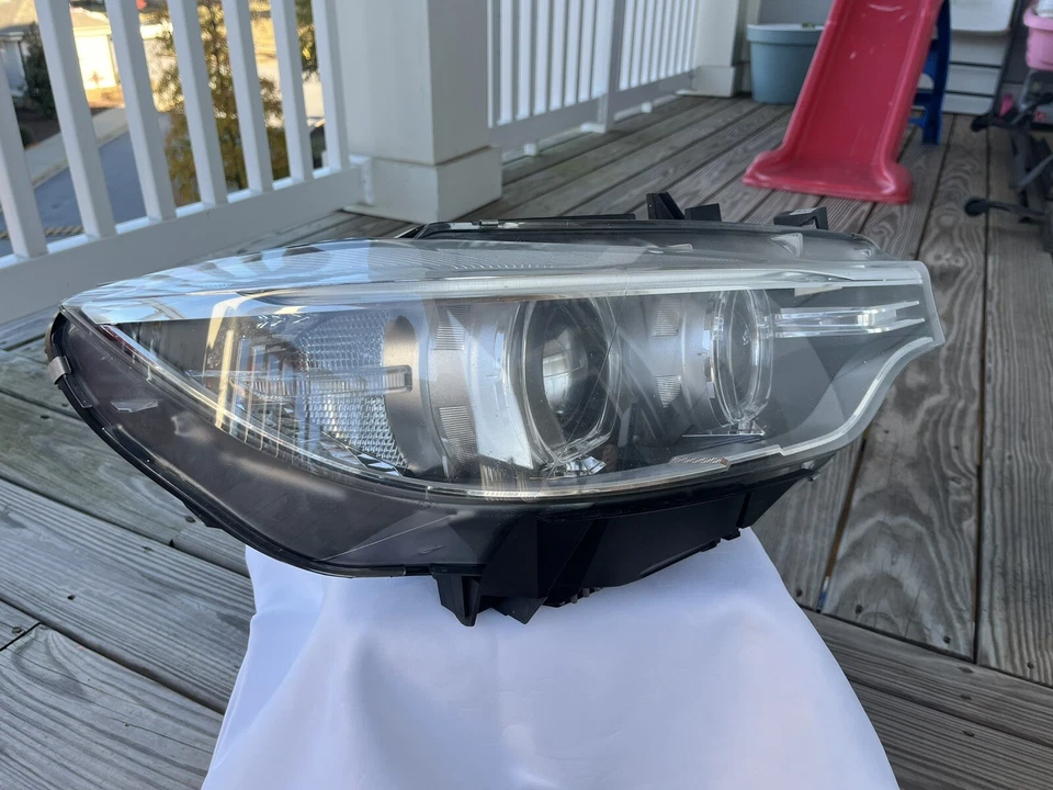 COMPLETE! 2014-2017 BMW 4-SERIES M3 M4 F80 RIGHT SIDE XENON HID HEADLIGHT OEM - Imagem 2 de 4