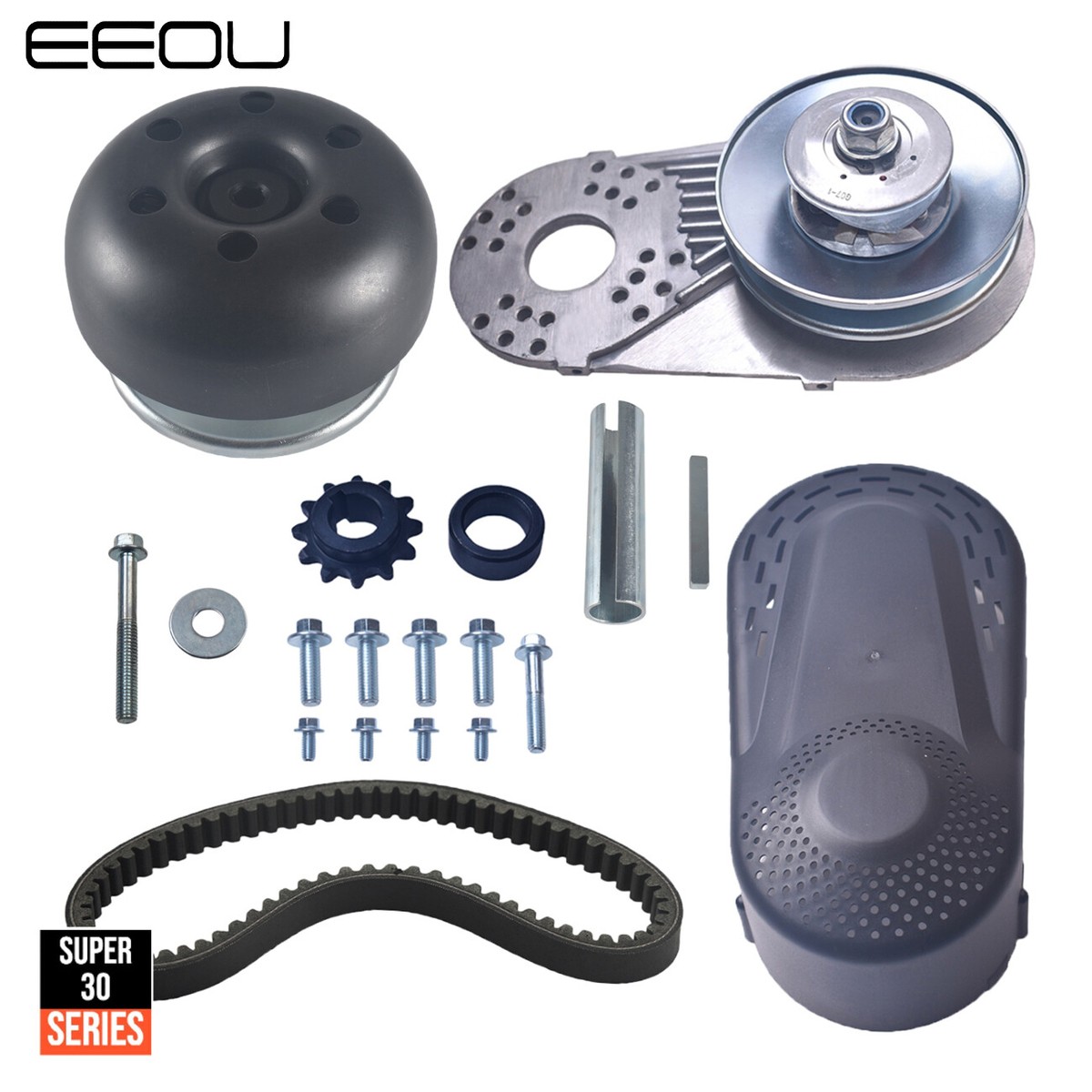 Super 30 Series Torque Converter Clutch Driver Belt Kit 5/8-3/4