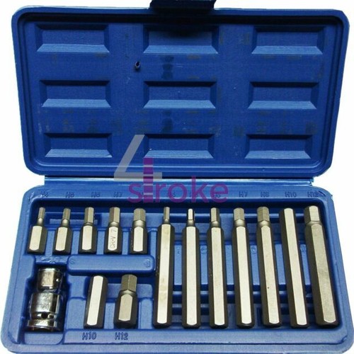 Set 6 Tappi A Vite Cromati Magazi Per Dado M10 (Chiave Brugola 8mm) - Coperture Fori