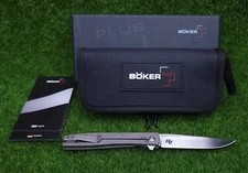 Boker Plus Urban Trapper 3.43" Straight Edge VG-10 Folding Pocket Knife  01BO730