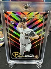 2024 Paul Skenes Topps Update RC US100 Orange &Black Holiday Foil Hot SP!