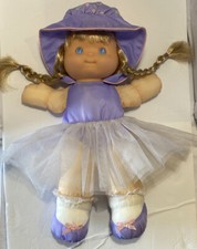 Puffalump VINTAGE FISHER PRICE Kids Purple Doll 15" Stuffed Toy 1991 Vintage