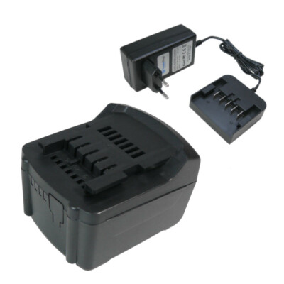 Set Li-Ion Akku 14,4V 3000mAh + Ladegerät für Metabo BSA 14.4-18 LED HJA 14.4-18