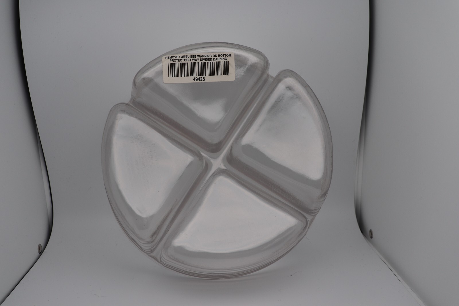 LONGABERGER TWO PLASTIC BASKET PROTECTORS ONE ROUND / ONE RECTANGULAR