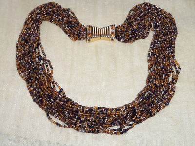 Micro Beads Necklace | eBay