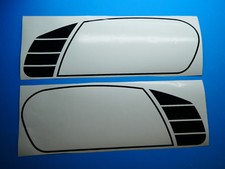 Hercules Tank K50 Tanklinierung Sticker Schriftzug Dekor Aufkleber Schwarz Neu