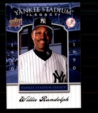 2008 Upper Deck Yankee Stadium Legacy Final Season Box Set - Willie Randolph #68