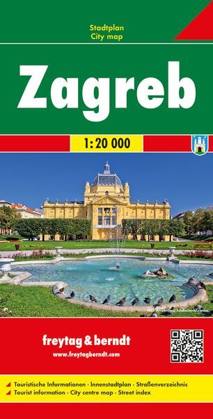 Thumbnail - Zagreb, Stadtplan 1:20.000