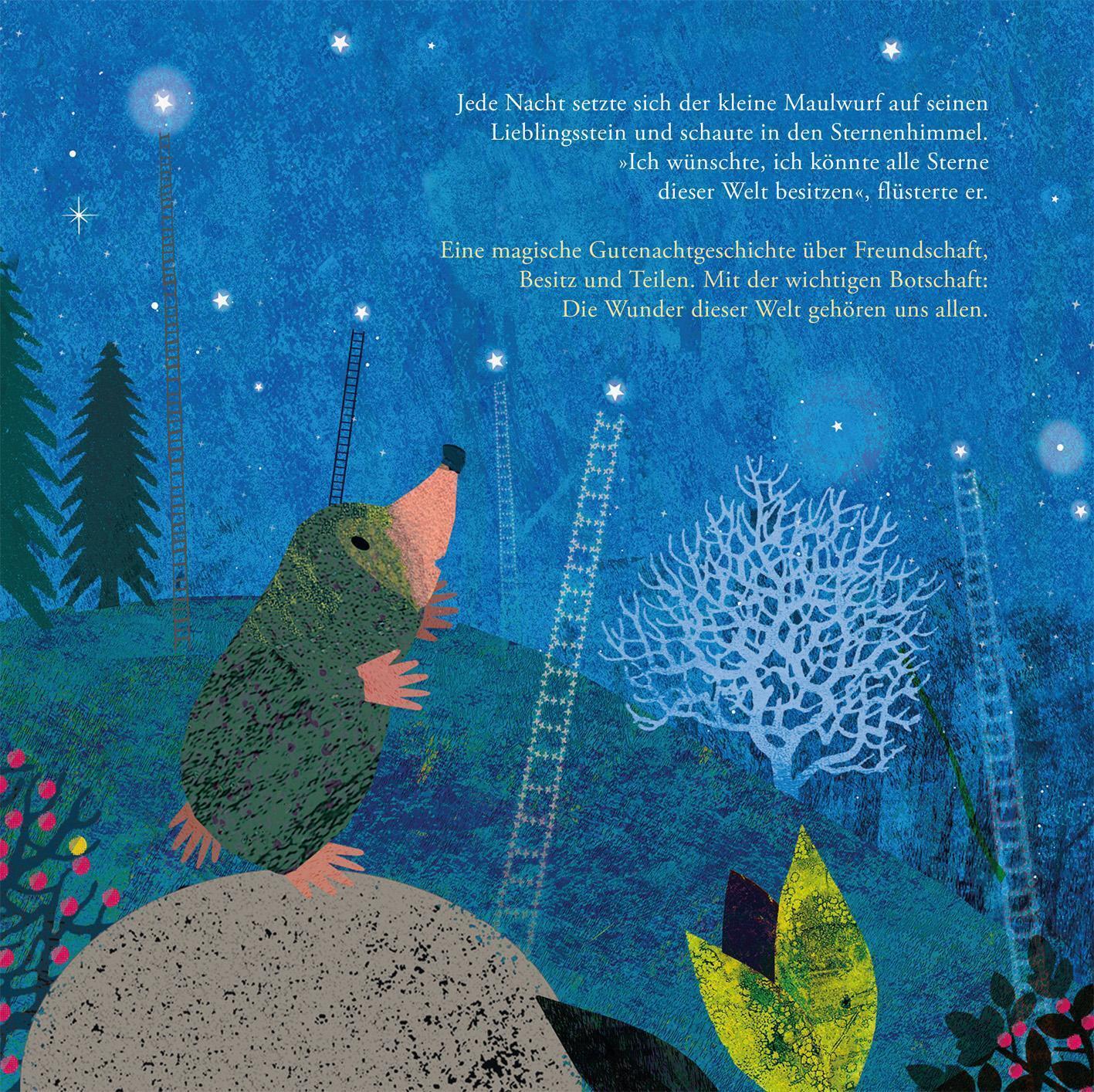 Thumbnail - Der Maulwurf Und Die Sterne | Britta Teckentrup | Buch | Hardcover |