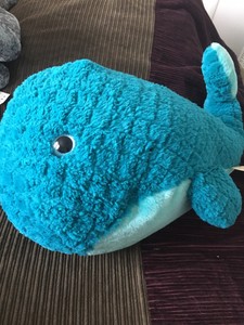 peluche ballena azul