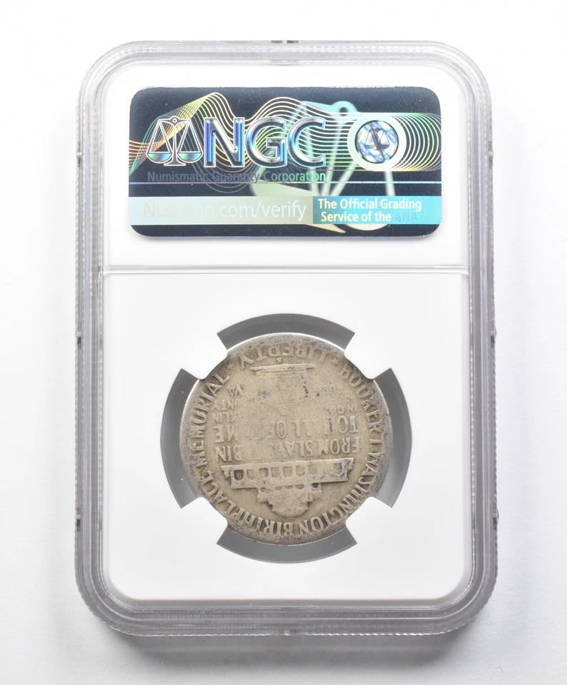 G6 1946-S Booker T Washington Commemorative Half Dollar NGC Lowball *1550 - Image 2 of 3