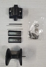 Newell Parts: Newell 500 Series,  base/bars w/screws, spool , clamp