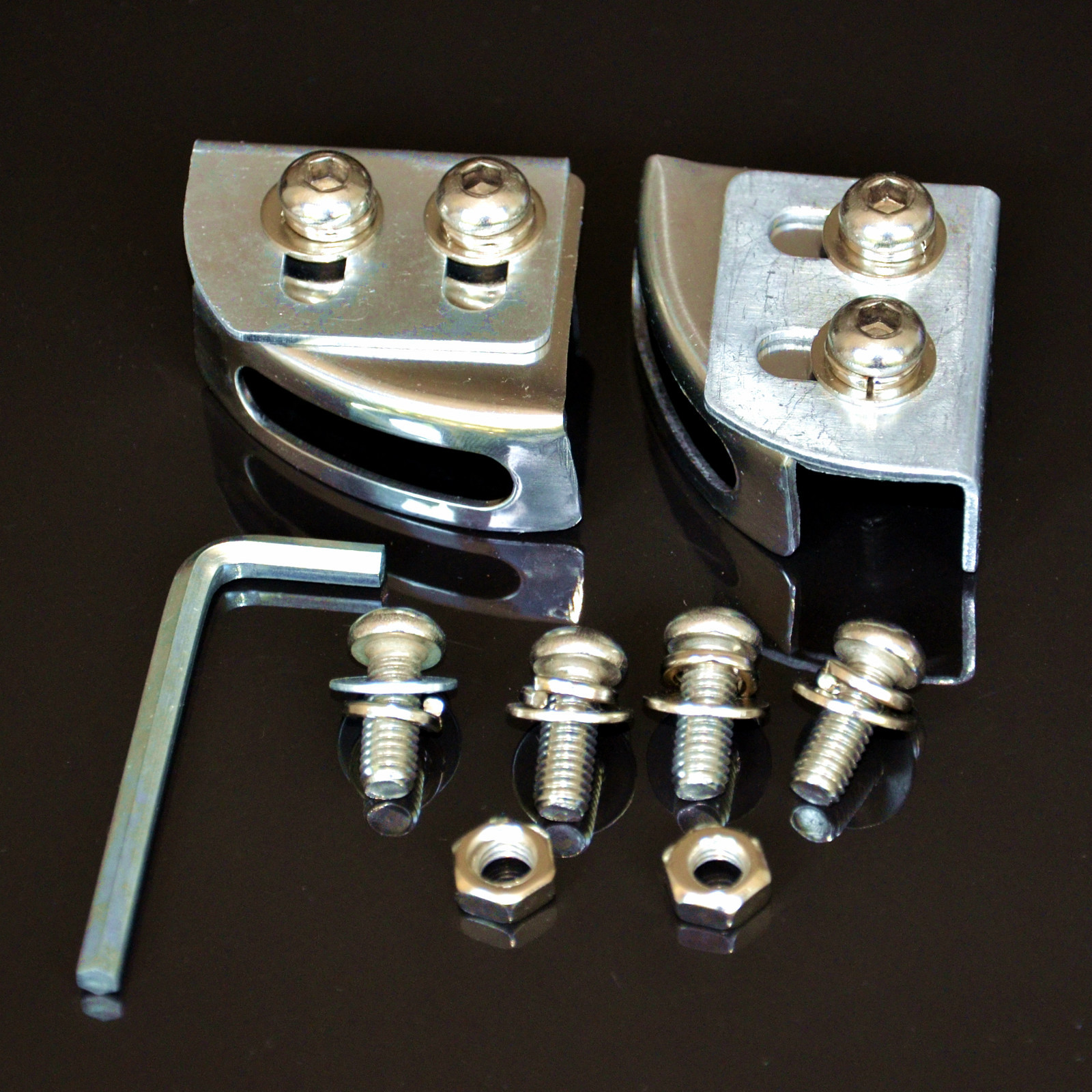 HOT Suv License Plate Relocator Bracket Holder W Angle Adjustable For Hellaflush