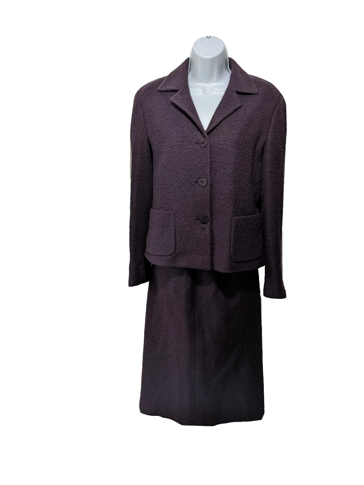 Falda Max Mara Mezcla de Lana Trajes Trajes y Traje Separados para Mujer