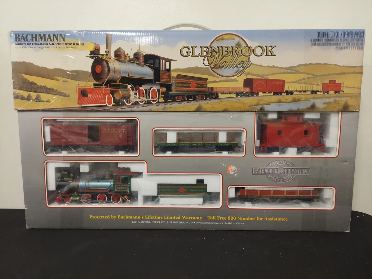 Bachmann Glenbrook Valley On30 Scale Train Set Complete 25015 eBay