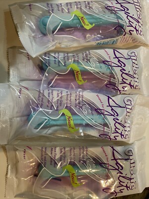 1997 New Gillette Agility Women's Razor - Lot Of 4