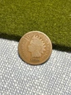 (#101254) Indian Head Cent: 1869.  AG, but very strong date.  Key date.