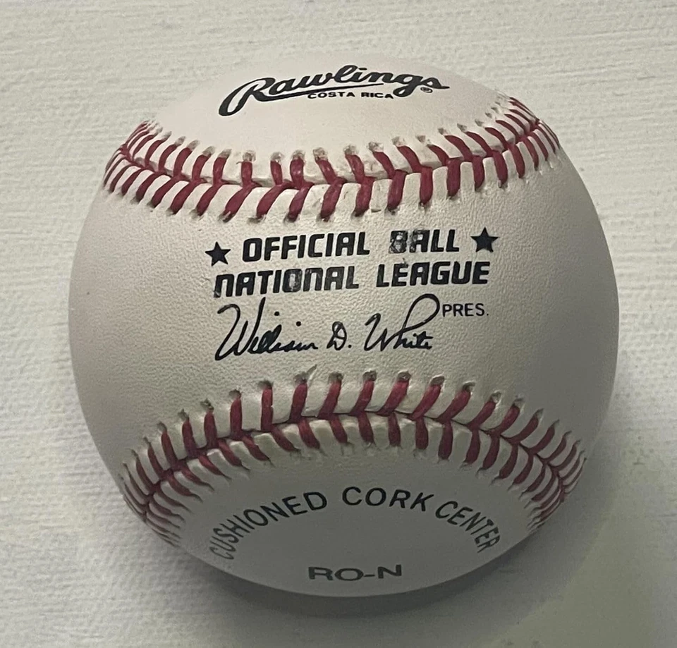 Steve Carlton Signed Autographed "329" Official National League (ONL) Baseball - Image 2 of 2