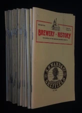 Brewer History Journal of the Brewery History Society Lot of 23 issues 1992 1999