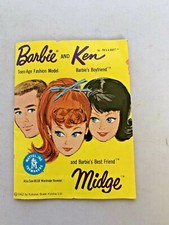 SMALL 1962 FASHION CATALOG FOR BARBIE KEN AND MIDGE MINIATURE MAGAZINE