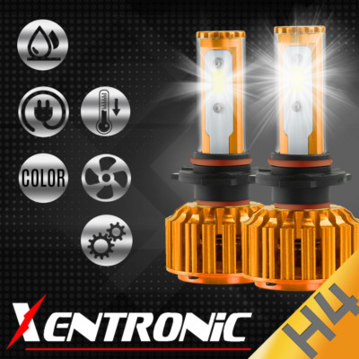 488W 48800lm High Power LED Headlight Kit H4 HB2 9003 Hi/low beam HID 6000K Bulb