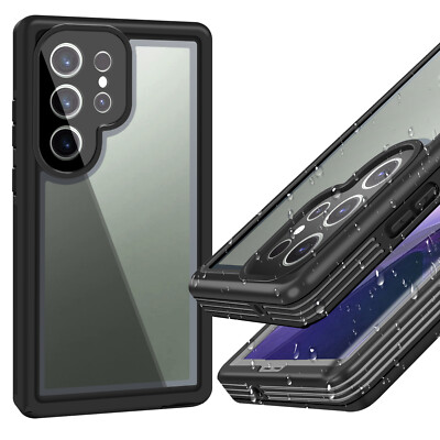 For Samsung Galaxy S23 Ultra Waterproof Built Screen Protector