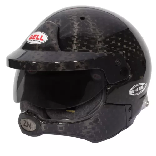 Casco de rally de carbono Bell Mag-10 - Aprobado por la FIA 8859-2024, ultraligero