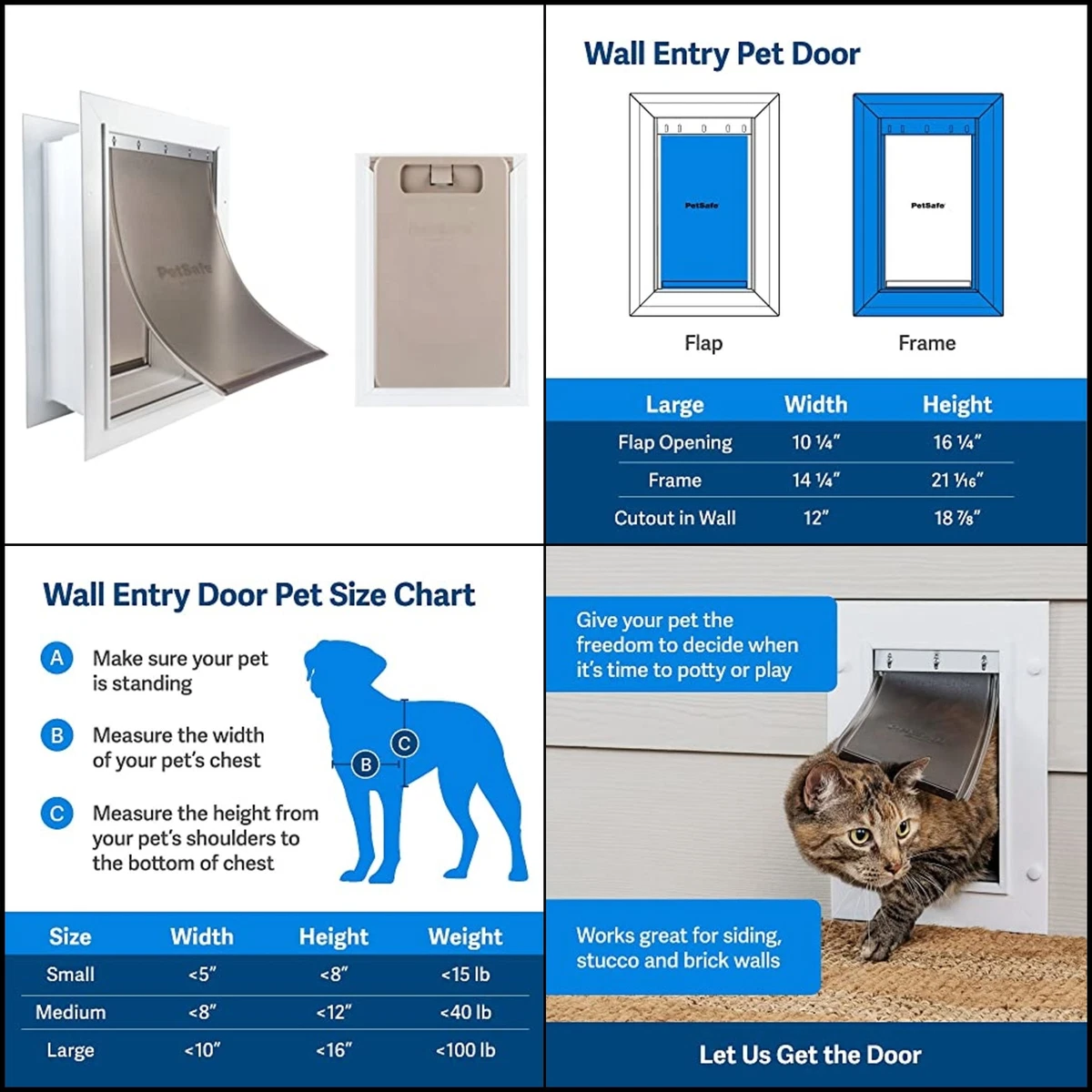 Best Wall Entry Pet Door Pet Resources Hub