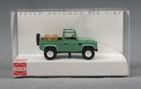 Busch 54391 H0,1:87 Land Rover Defender 90 Offen, GrüN Formneuheit 2025!