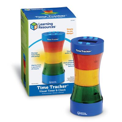 Multicolor Timer for Kids with Light and Sound Cues Easy Read LCD Display