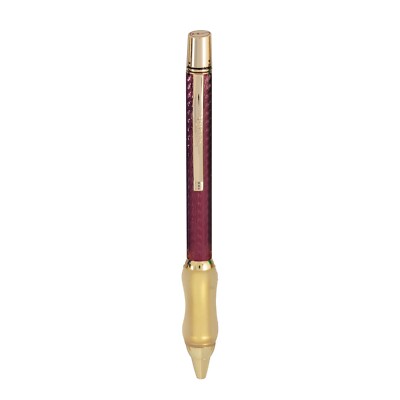 Brand New  2024 Sensa Herringbone Jewels Garnet Burgundy Ball Point Pen