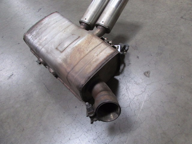Maserati Coupe, Spyder, LH, Left Rear Muffler, Used, P/N 184816
