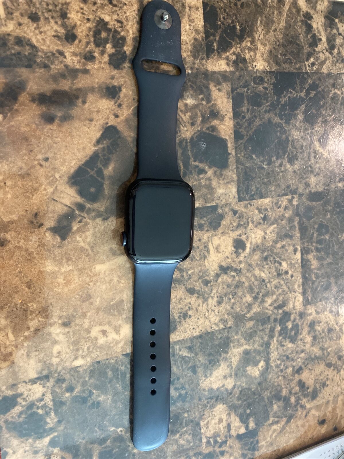 Apple Watch Series 7 45mm Aluminum Case with Sport Band - Midnight 