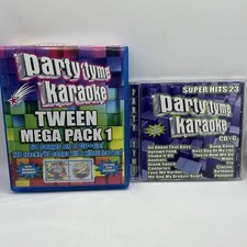 PARTY TYME KARAOKE TWEEN Mega Pack  Super Hits 23 CDs Read Description 