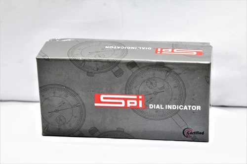 SPI 22-312-3  Deluxe Dial Indicator 10mm Range, 0-100, .01mm Grad  #1372