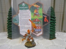 Heroscape Custom Wyldfire Knight Double Sided Card  Figure w/ Sleeve Ullar