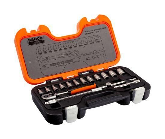 SOCKET SET, 1/4" S160 SET, DRIVE SIZE - IMPERIAL 1/4", DRIVER SIZE 1/4 FOR BAHCO