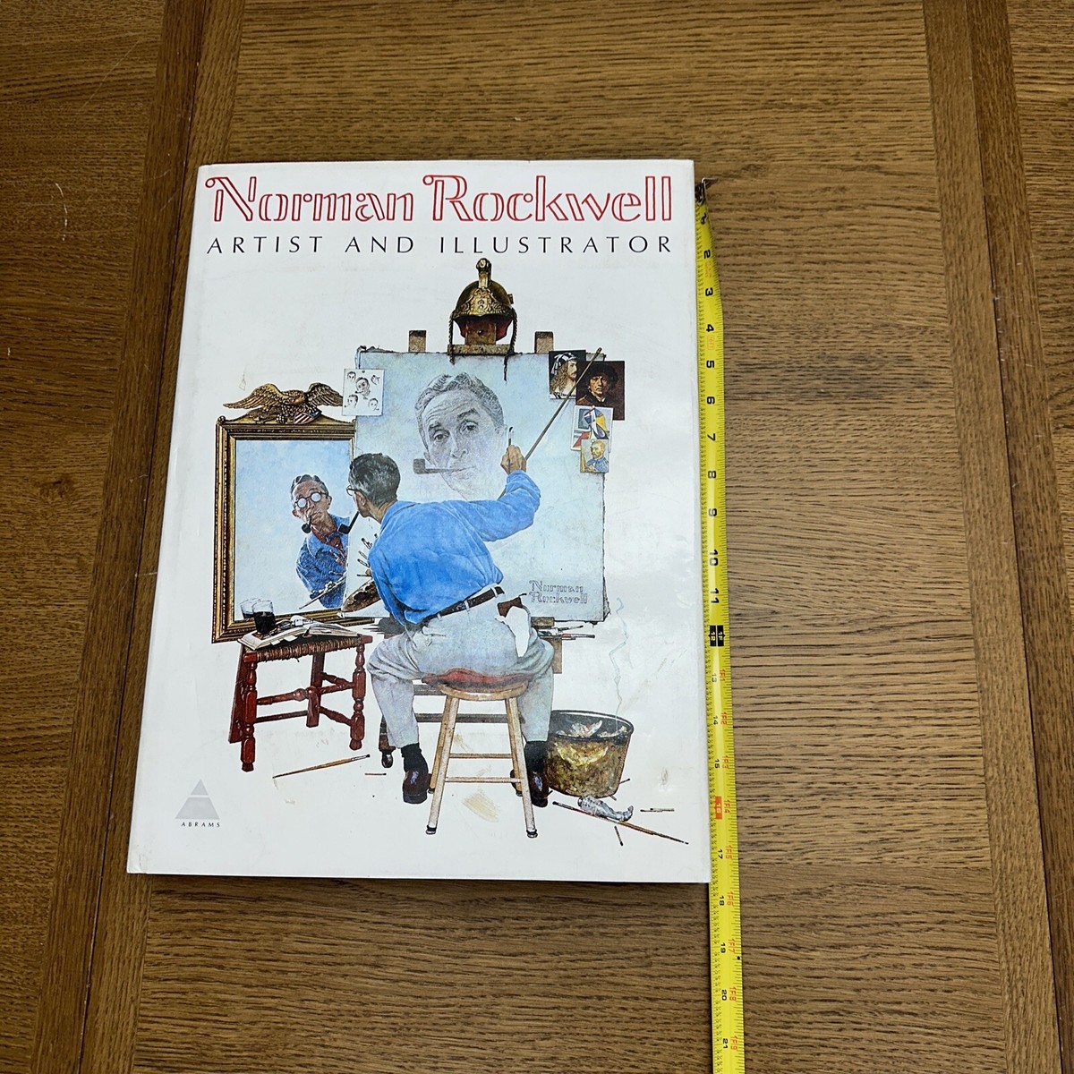 1970 NORMAN ROCKWELL ARTIST AND ILLUSTRATOR Coffee Table Book