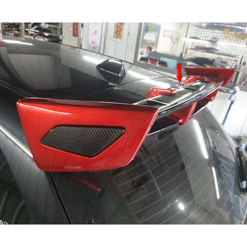 Painted For Subaru Levorg 5Dr Wagon Rear R Look Top Roof Trunk Spoiler 2019 - Picture 12 of 12