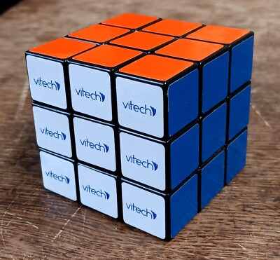 Original 3x3 Rubik's - Vitec - Promotional Cube - Brainteaser puzzle NM-MT