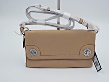 NWT Marc by Marc Jacobs Twilo Nude Beige Leather Crossbody Shoulder Bag Purse