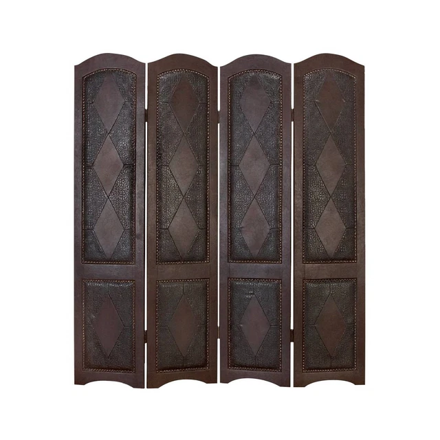 Pantallas de madera Benzara Sala de Estar y divisores de habitación