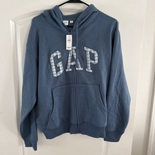 Gap Women  s Full Zip Hooded Sweatshirt