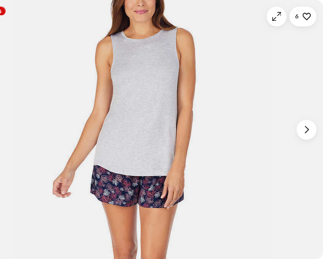 Jane and Bleecker Womens Lounge Tank Top 2 PACK (BLACK/GRAY XL)NWOT