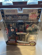 TOYBIZ MARVEL LEGENDS Variant Face-Off Captain America Vs. Red Skull Comic Book