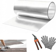 12'' x 50' Aluminum Flashing Roll, 0.3mm Metal Roof Flashing Roofing Panels